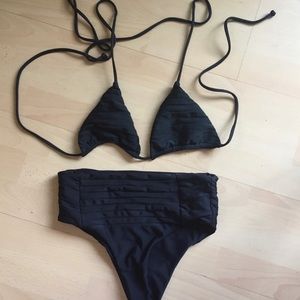 mikoh shikoku high waisted bottoms size medium